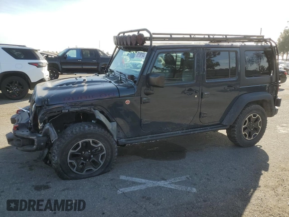 2017 Jeep Wrangler Unlimited Rubicon Recon with VIN 1C4BJWFG4HL533413, listed as a Copart auction lot 86196194 with 39,162 mi miles and Salvage title. Bid and sale history available at DreamBid. Image 1.