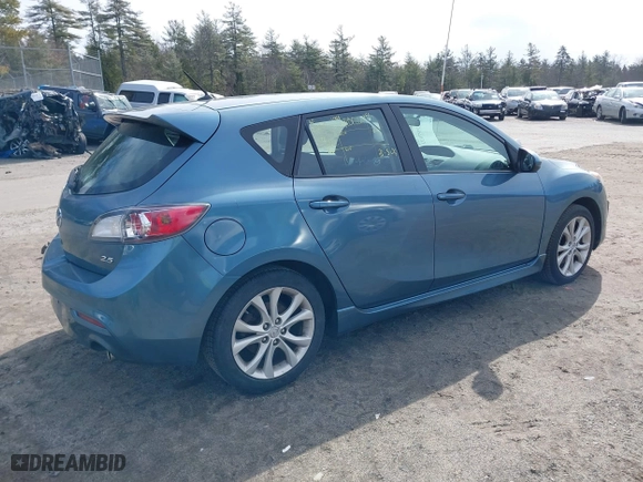 2011 Mazda Mazda3 s Sport with VIN JM1BL1K55B1472089, listed as a IAAI auction lot 41797032 with 74,579 mi miles. Bid and sale history available at carsss.com. Image 4.