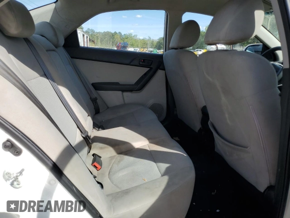 2010 Kia Forte EX with VIN KNAFU4A21A5053314, listed as a Copart auction lot 50621285 with 138,206 mi miles and Salvage Title. Bid and sale history available at carsss.com. Image 10.