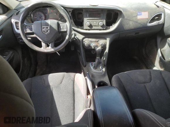 2015 Dodge Dart SXT with VIN 1C3CDFBB8FD266102, listed as a Copart auction lot 46630255 with 268,141 mi miles and Salvage Title. Bid and sale history available at carsss.com. Image 8.