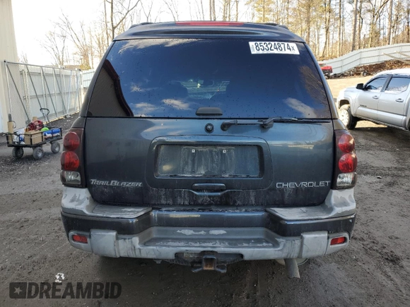 2004 Chevrolet TrailBlazer EXT LT with VIN 1GNET16S046149062, listed as a Copart auction lot 85324874 with 259,263 mi miles and Salvage Title. Bid and sale history available at carsss.com. Image 6.