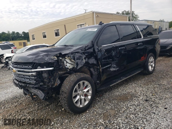 2022 Chevrolet Suburban Premier with VIN 1GNSCFKD0NR177371, listed as a Copart auction lot 65184644 with 48,882 mi miles and Salvage title. Bid and sale history available at DreamBid. Image 1.