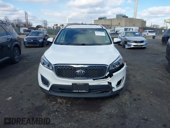 2018 Kia Sorento LX V6 with VIN 5XYPGDA50JG419263, listed as a IAAI auction lot 41592628 with 45,266 mi miles. Bid and sale history available at carsss.com. Image 12.