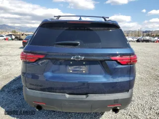 2022 Chevrolet Traverse LS with VIN 1GNERFKW7NJ106700, listed as a Copart auction lot 47775175 with 47,088 mi miles and Salvage Title. Bid and sale history available at carsss.com. Image 6.