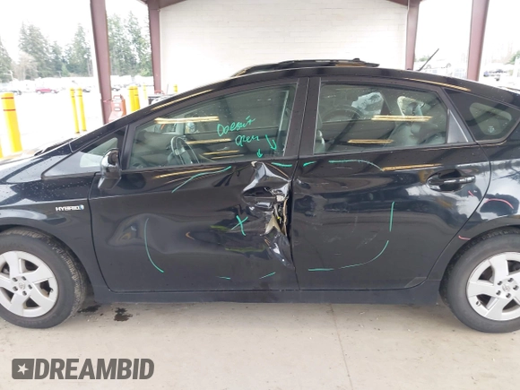 2010 Toyota Prius II with VIN JTDKN3DU4A5082795, listed as a IAAI auction lot 41901894 with 123,932 mi miles and . Bid and sale history available at carsss.com. Image 6.