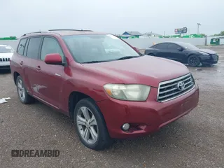 2008 Toyota Highlander Sport z VIN JTEDS43A782000161, wystawiony jako IAAI lot #42162795 z przebiegiem 184 954 mil mil oraz . Historia ofert i sprzedaży dostępna na DreamBid. Obrazek 1.