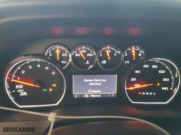 2022 Chevrolet Silverado 1500 LTD LT with VIN 1GCPWCED1NZ123268, listed as a Copart auction lot 75342094 with 78,824 mi miles and Salvage Title. Bid and sale history available at carsss.com. Image 9.