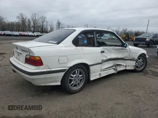 1997 BMW 3 Series 328is with VIN WBABG132XVET04869, listed as a Copart auction lot 45774015 with 123,280 mi miles and Salvage Title. Bid and sale history available at carsss.com. Image 3.