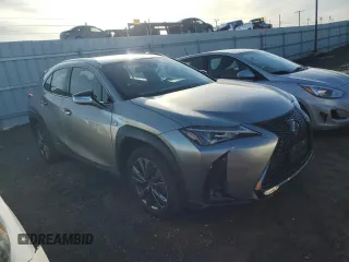 2021 Lexus UX with VIN JTHE9JBH3M2050145, listed as a Copart auction lot 86389664 with 24,937 mi miles and Salvage Title. Bid and sale history available at carsss.com. Image 4.