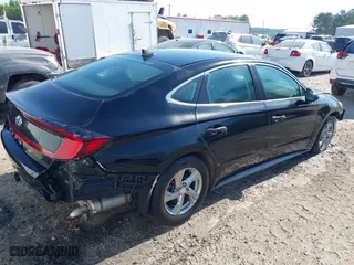 2020 Hyundai Sonata SE with VIN 5NPEG4JA9LH056882, listed as a IAAI auction lot 41822599 with 104,050 mi miles. Bid and sale history available at carsss.com. Image 4.