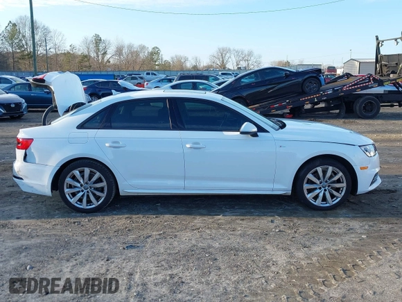 2017 Audi A4 Season of Audi ultra Premium with VIN WAUKMAF41HN050477, listed as a IAAI auction lot 41329827 with 88,265 mi miles. Bid and sale history available at carsss.com. Image 14.