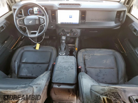 2024 Ford Bronco Badlands with VIN 1FMEE9BP3RLA25956, listed as a Copart auction lot 62846675 with 2,740 mi miles and Salvage title. Bid and sale history available at DreamBid. Image 8.