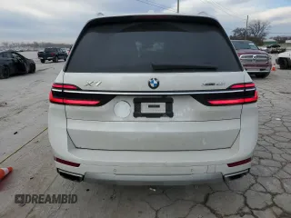 2024 BMW X7 xDrive40i with VIN 5UX23EM05R9U79787, listed as a Copart auction lot 46643245 with 19,793 mi miles and Salvage Title. Bid and sale history available at carsss.com. Image 6.