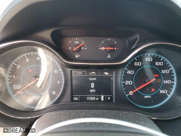 2016 Chevrolet Cruze LT with VIN 1G1BE5SM6G7286941, listed as a Copart auction lot 50544355 with 172,808 mi miles and Salvage Title. Bid and sale history available at carsss.com. Image 9.