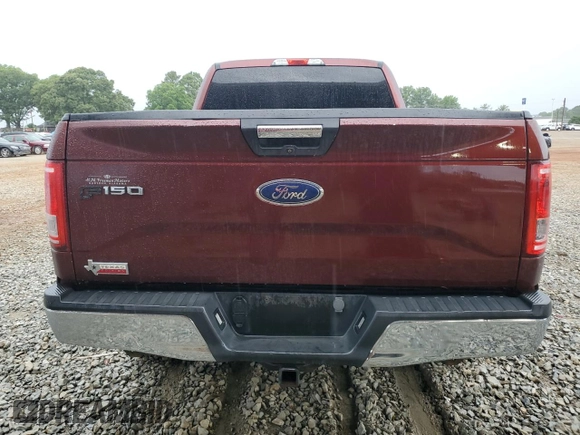 2015 Ford F-150 XLT with VIN 1FTEX1EPXFFB82518, listed as a Copart auction lot 60746775 with 196,195 mi miles and Salvage title. Bid and sale history available at DreamBid. Image 6.
