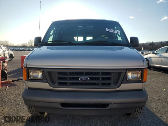2004 Ford Econoline Cargo with VIN 1FTRE14W94HA14063, listed as a Copart auction lot 45966115 with 174,188 mi miles and Salvage Title. Bid and sale history available at carsss.com. Image 5.