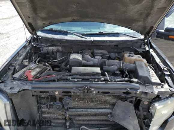 2010 Ford F-150 XL with VIN 1FTFW1CV0AKE33166, listed as a Copart auction lot 50137315 with 234,532 mi miles and Salvage Title. Bid and sale history available at carsss.com. Image 11.