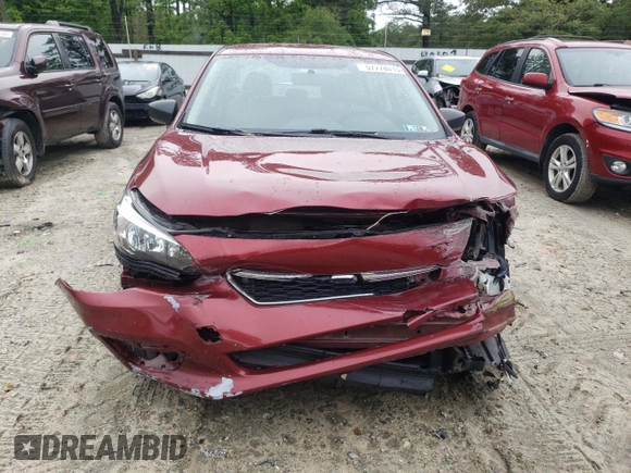 2017 Subaru Impreza with VIN 4S3GKAA64H3601973, listed as a Copart auction lot 57778015 with 73,247 mi miles and Salvage title. Bid and sale history available at DreamBid. Image 5.