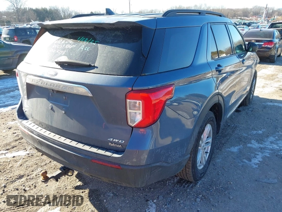 2021 Ford Explorer XLT z VIN 1FMSK8DH4MGB22676, wystawiony jako IAAI lot #41413548 z przebiegiem 41 287 mil mil oraz . Historia ofert i sprzedaży dostępna na DreamBid. Obrazek 4.