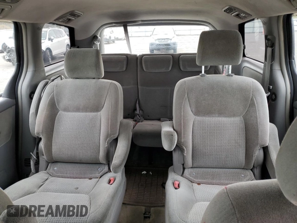 2006 Toyota Sienna CE with VIN 5TDZA23C26S443889, listed as a Copart auction lot 55943185 with 266,789 mi miles and Salvage Title. Bid and sale history available at DreamBid. Image 10.