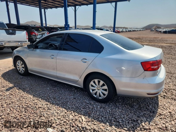 2015 Volkswagen Jetta S with VIN 3VW2K7AJ6FM282554, listed as a Copart auction lot 64866165 with 132,542 mi miles and Clean title. Bid and sale history available at DreamBid. Image 2.