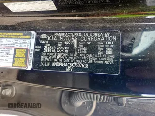 2019 Kia Sportage EX with VIN KNDPN3AC6K7507618, listed as a Copart auction lot 57668165 with 58,018 mi miles and Clean title. Bid and sale history available at DreamBid. Image 13.