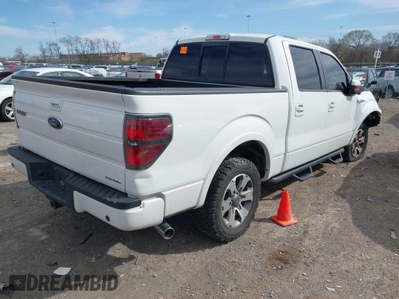 2012 Ford F-150 XL with VIN 1FTFW1CF6CFC75369, listed as a IAAI auction lot 41853650 with 238,456 mi miles. Bid and sale history available at carsss.com. Image 4.