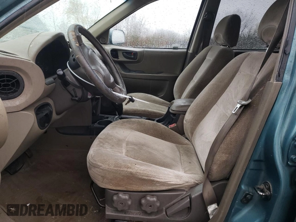 2001 Hyundai Santa Fe GLS with VIN KM8SC83D11U103866, listed as a Copart auction lot 88311825 with 201,152 mi miles and Salvage Title. Bid and sale history available at carsss.com. Image 7.