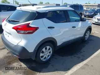 2019 Nissan Kicks S with VIN 3N1CP5CU8KL491396, listed as a IAAI auction lot 41986602 with 101,389 mi miles and . Bid and sale history available at carsss.com. Image 4.