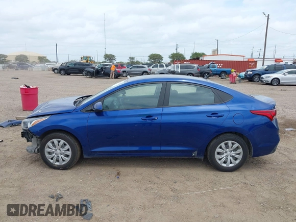2022 Hyundai Accent SE z VIN 3KPC24A60NE168169, wystawiony jako IAAI lot #42062412 z przebiegiem 99 684 mil mil oraz . Historia ofert i sprzedaży dostępna na DreamBid. Obrazek 13.