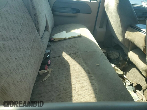 1999 Ford F-250 XL with VIN 1FTNW20S5XEF05191, listed as a Copart auction lot 43906685 with Not Provided miles and Salvage Title. Bid and sale history available at DreamBid. Image 10.