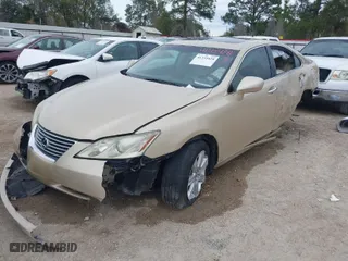2007 Lexus ES 350 with VIN JTHBJ46GX72086870, listed as a IAAI auction lot 41335428 with NaN miles. Bid and sale history available at carsss.com. Image 2.