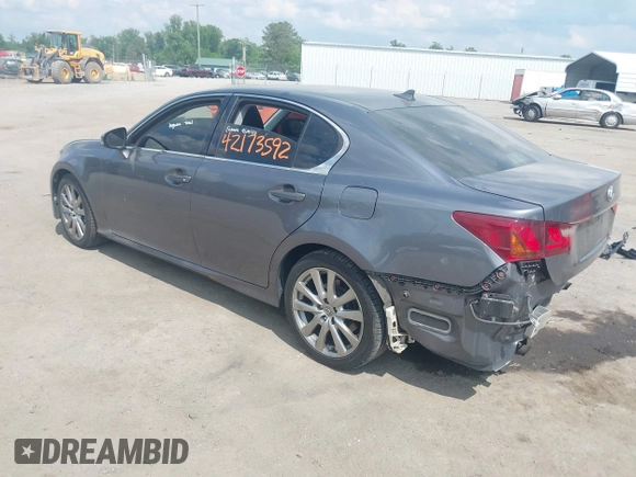 2013 Lexus GS 350 z VIN JTHCE1BL1D5007221, wystawiony jako IAAI lot #42173592 z przebiegiem 139 488 mil mil oraz . Historia ofert i sprzedaży dostępna na DreamBid. Obrazek 3.