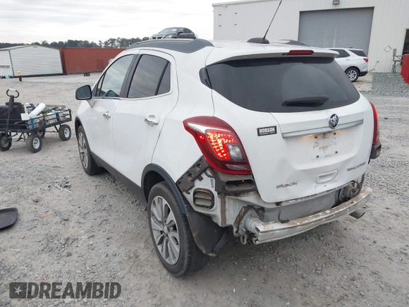 2017 Buick Encore Essence with VIN KL4CJCSB7HB011839, listed as a IAAI auction lot 41303660 with 80,789 mi miles and . Bid and sale history available at carsss.com. Image 6.