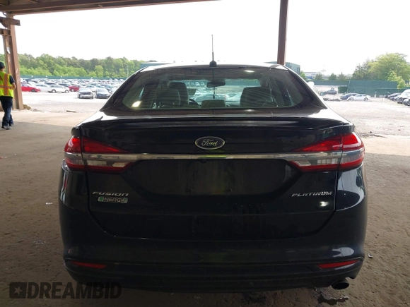 2017 Ford Fusion Titanium with VIN 3FA6P0SU3HR268788, listed as a IAAI auction lot 42413877 with 193,561 mi miles and . Bid and sale history available at DreamBid. Image 16.