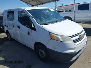 2015 Chevrolet City Express Cargo LT with VIN 3N63M0ZN8FK708740, listed as a IAAI auction lot 42004531 with 262,567 mi miles and . Bid and sale history available at DreamBid. Image 1.