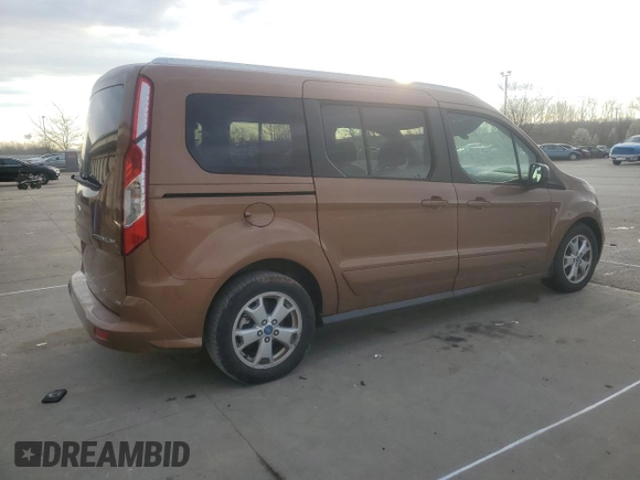 2014 Ford Transit Connect Titanium z VIN NM0GE9G72E1148012, wystawiony jako Copart lot #50765065 z przebiegiem 142 169 mil mil oraz Szkoda całkowita • Salvage title. Historia ofert i sprzedaży dostępna na DreamBid. Obrazek 3.
