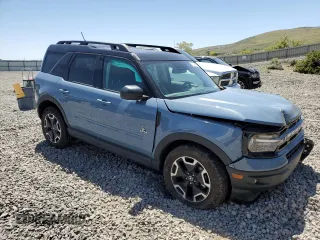 2024 Ford Bronco Sport Outer Banks with VIN 3FMCR9C60RRE65491, listed as a Copart auction lot 58210735 with 6,723 mi miles and Salvage title. Bid and sale history available at DreamBid. Image 4.