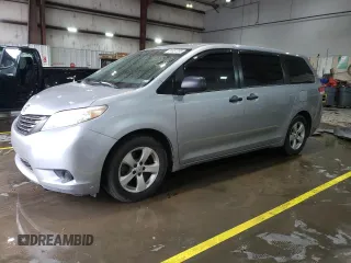 2011 Toyota Sienna with VIN 5TDZK3DC0BS112689, listed as a Copart auction lot 51651395 with 176,124 mi miles and Salvage Title. Bid and sale history available at carsss.com. Image 1.