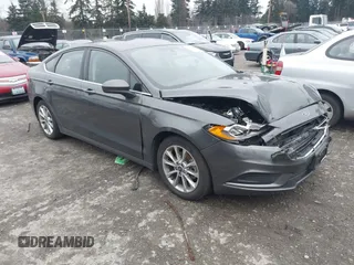 2017 Ford Fusion SE with VIN 3FA6P0H78HR259330, listed as a IAAI auction lot 41257890 with 63,360 mi miles. Bid and sale history available at carsss.com. Image 1.