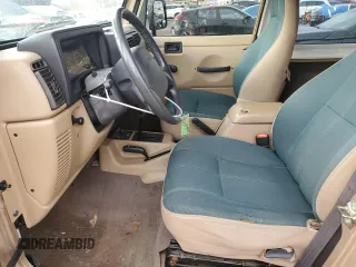 1999 Jeep Wrangler Sahara with VIN 1J4FY49S7XP468754, listed as a Copart auction lot 44618515 with 181,922 mi miles and Salvage Title. Bid and sale history available at carsss.com. Image 7.