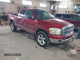 2007 Dodge 1500 SLT with VIN 1D7HU18277S223983, listed as a IAAI auction lot 41670246 with 160,809 mi miles. Bid and sale history available at carsss.com. Image 1.