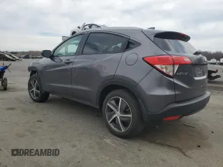 2022 Honda HR-V EX with VIN 3CZRU6H59NM721589, listed as a Copart auction lot 47931855 with 29,687 mi miles and Salvage Title. Bid and sale history available at carsss.com. Image 2.