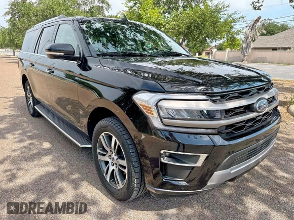 2023 Ford Expedition Max Limited z VIN 1FMJK2A86PEA15853, wystawiony jako Copart lot #58983085 z przebiegiem 62 805 mil mil oraz Czysty tytuł • Clean title. Historia ofert i sprzedaży dostępna na DreamBid. Obrazek 1.