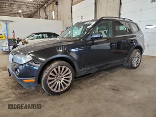 2007 BMW X3 3.0si with VIN WBXPC93437WF18139, listed as a Copart auction lot 65290025 with 62,060 mi miles and Clean title. Bid and sale history available at DreamBid. Image 1.