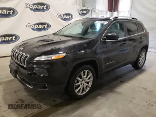 2018 Jeep Cherokee Limited with VIN 1C4PJMDX2JD556105, listed as a Copart auction lot 50519635 with 127,371 mi miles and Clean Title. Bid and sale history available at carsss.com. Image 1.