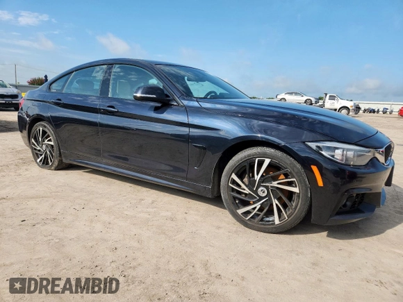 2019 BMW 4 Series 430i xDrive z VIN WBA4J3C5XKBL05940, wystawiony jako Copart lot #64840735 z przebiegiem 175 637 mil mil oraz Czysty tytuł • Clean title. Historia ofert i sprzedaży dostępna na DreamBid. Obrazek 4.