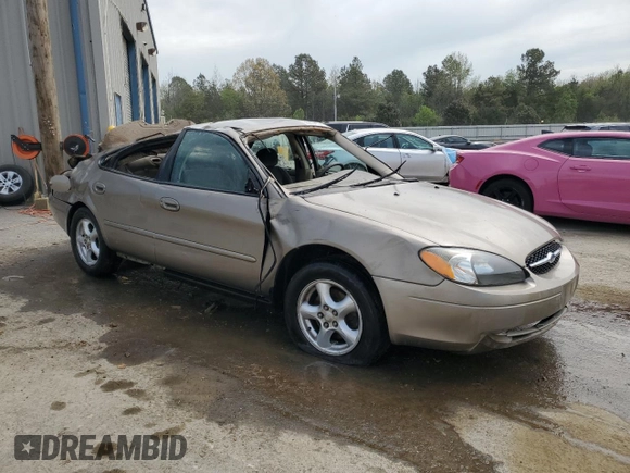 2002 Ford Taurus SES Standard with VIN 1FAFP55UX2A202460, listed as a Copart auction lot 50206465 with 267,625 mi miles and Non Repairable. Bid and sale history available at carsss.com. Image 4.