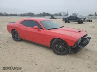 2021 Dodge Challenger GT with VIN 2C3CDZJG6MH596884, listed as a Copart auction lot 43246565 with 50,306 mi miles and Salvage Title. Bid and sale history available at carsss.com. Image 4.