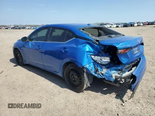 2024 Nissan Sentra SV with VIN 3N1AB8CV4RY209736, listed as a Copart auction lot 47422365 with 21,329 mi miles and Salvage Title. Bid and sale history available at DreamBid. Image 2.